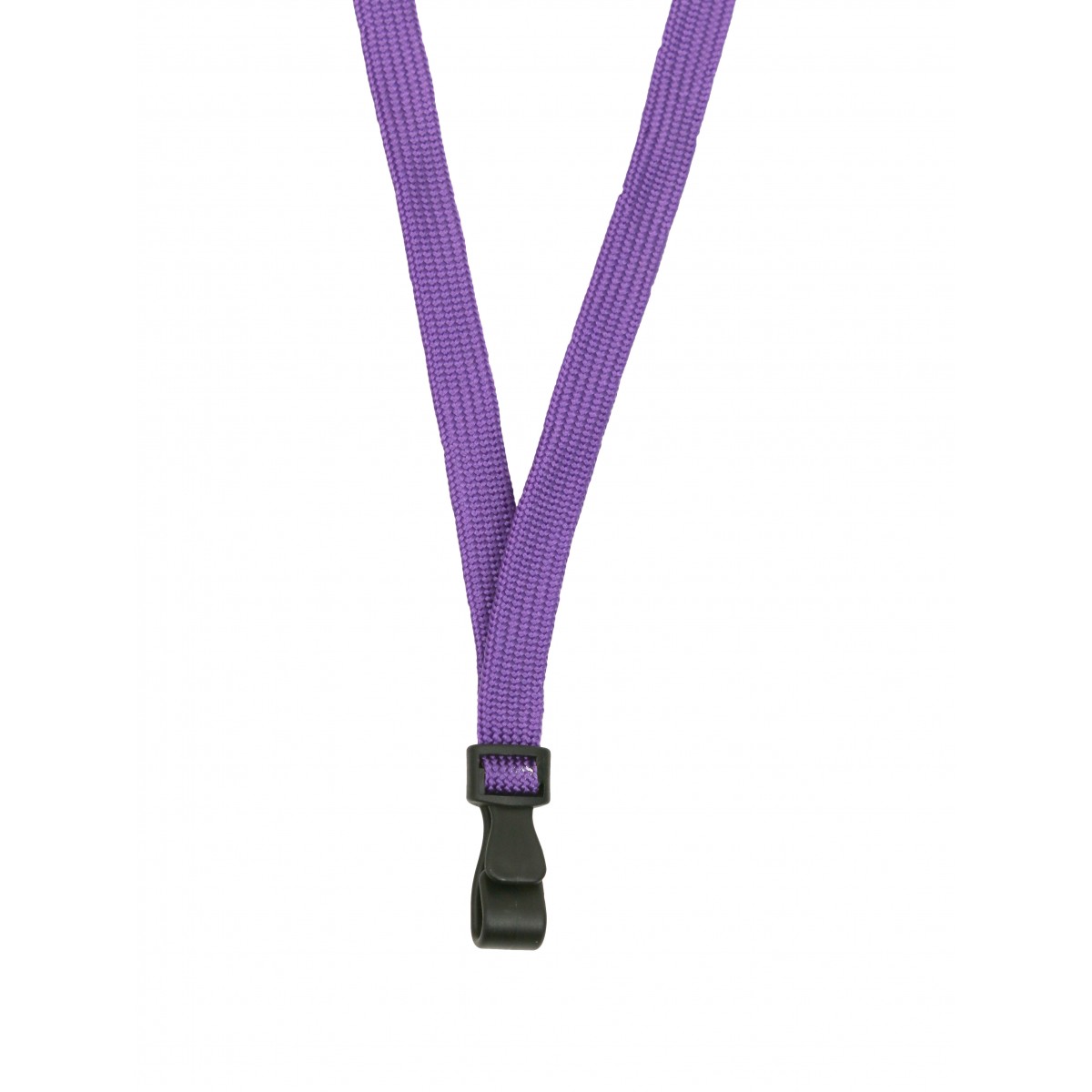 Purple Plain Lanyard